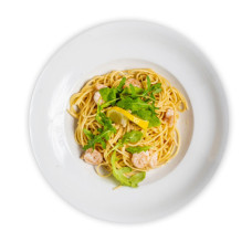 Gamberi spagety + BOX